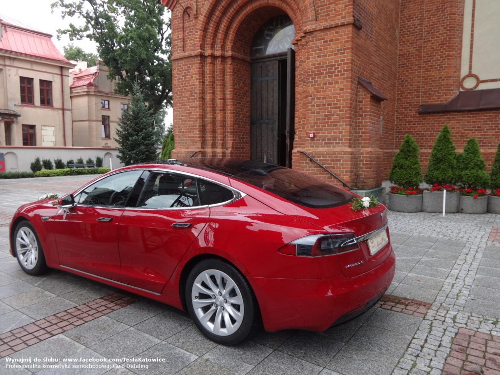 Tesla Łódź wynajem do ślubu i na wesele